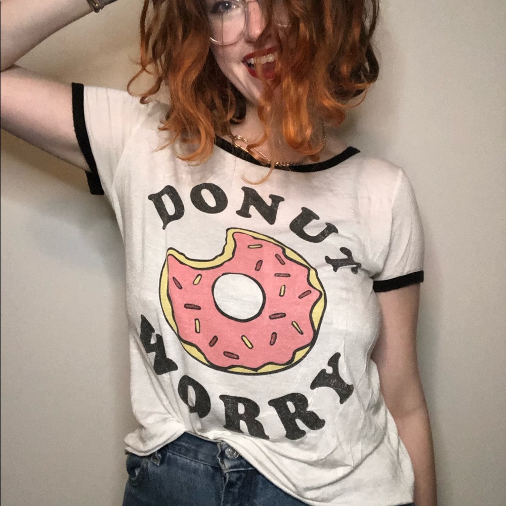 Marshall’s brand “DONUT WORRY” tee